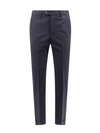 Pt Torino Style Stretch Wool Master Fit Trousers In Blue