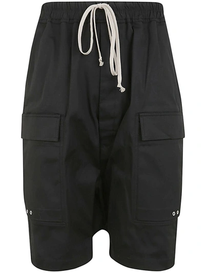 Rick Owens Cargo Pods Shorts Clothing In Black