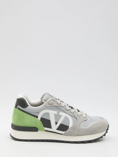 Valentino Garavani Vlogo Pace Trainers In Grey