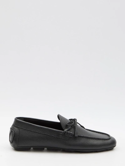 Valentino Garavani Vlogo Signature Loafers In Black