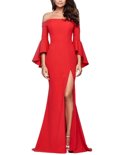 Silvia Rufino Maxi Dress In Red