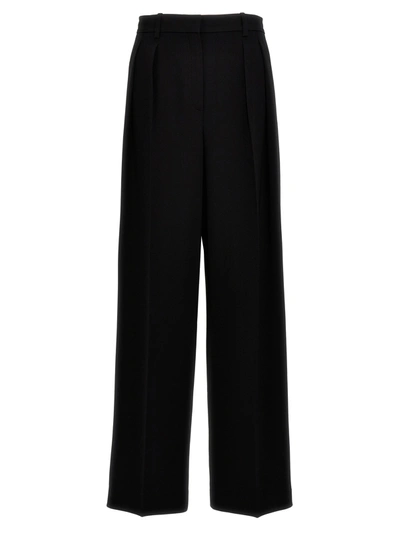 Theory Admiral Crepe Trousers In Black