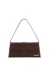 Jacquemus Womens Brown Le Bambino Long Leather Shoulder Bag