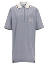 THOM BROWNE BRODERIE ANGLAISE DRESSES LIGHT BLUE