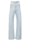 MAISON MARGIELA DÉCORTIQUÉ JEANS LIGHT BLUE