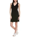 Michael Stars Esme Ribbed Dress In Black