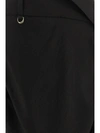 Jacquemus Black Slim Fit High-waisted Skirt With Asymmetric Shape And Draped Waist