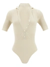 Jacquemus Button-up Short-sleeved Knitted Top