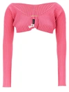 Jacquemus La Maille Pralu Cropped Cardigan