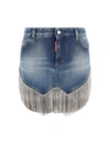 Dsquared2 Denim Mini Skirt