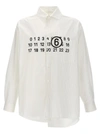 MM6 MAISON MARGIELA PATCHWORK SHIRT SHIRT, BLOUSE WHITE