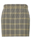 Marni High-waisted Checked Pattern Mini Skirt