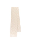 Fendi Woman Scarf Woman Beige Scarves