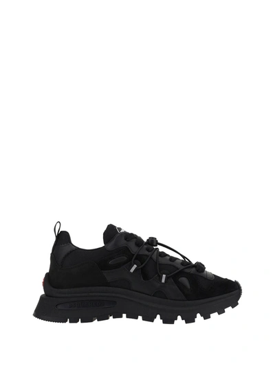 Dsquared2 Run D2 Sneakers In Black