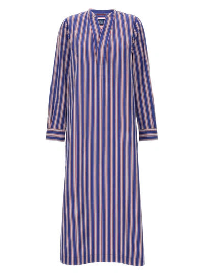 Polo Ralph Lauren Striped Dress In Multicolor