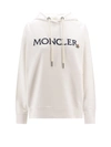 Moncler Logo-embroidered Drawstring Cotton Hoodie
