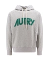 AUTRY COTTON SWEATSHIRT WITH FRONTAL LOGO