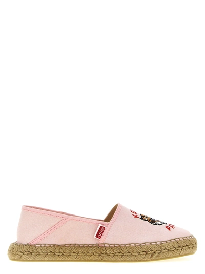 Kenzo Tiger Flat Shoes Pink