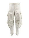 DIESEL COTTON CARGO TROUSER WITH APPLIED POCKETS