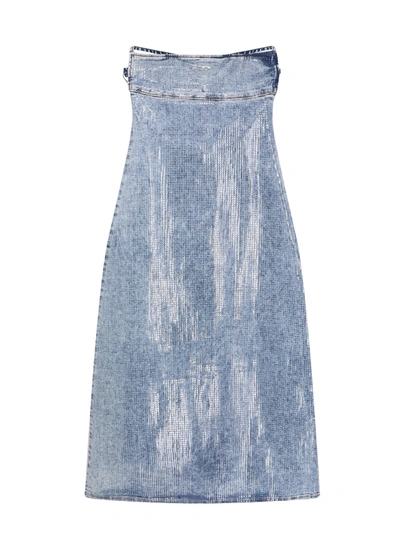 Diesel Dress In Blue