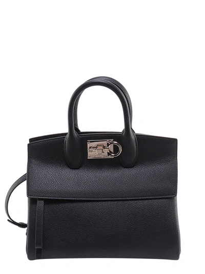 Ferragamo Handbag In Black