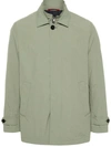 Fay Layered-design Jacket In Yellow & Orange