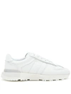 Maison Margiela Classic Fitted Lace-up Sneakers In White