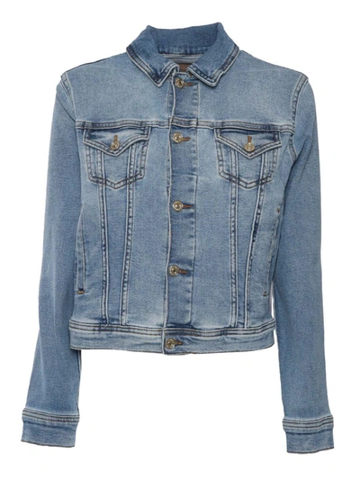 7 For All Mankind Jacket In Blue