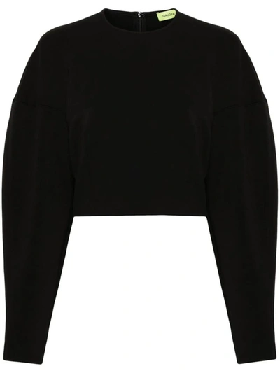 Gauge81 Mosi Zip-up Sweatshirt In Black