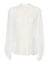 P.a.r.o.s.h Parosh Technical Fabric Shirt In White