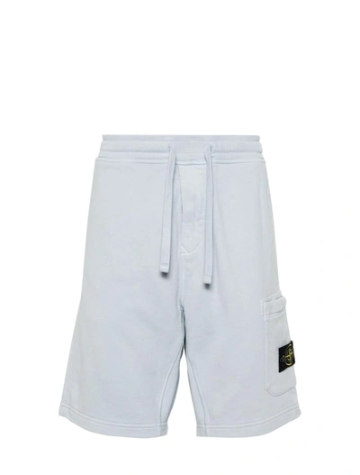 Stone Island Shorts In Cielo