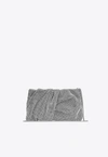 JIMMY CHOO BONNY CRYSTAL MESH CLUTCH BAG