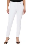 Jones New York Women's Lexington Mid Rise Straight-leg Jeans In Soft White