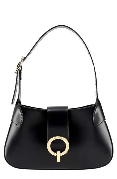 Sandro Janet Shoulder Bag In Black