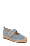 Sam Edelman Maddy Mary Jane Espadrille Montrose Blue In Montrose Blue