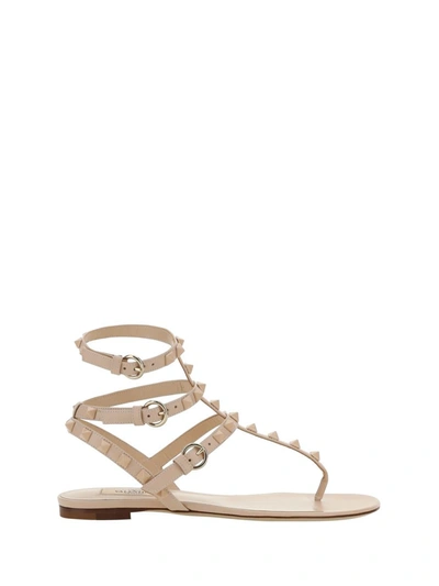 Valentino Garavani Sandals In Powder Rose