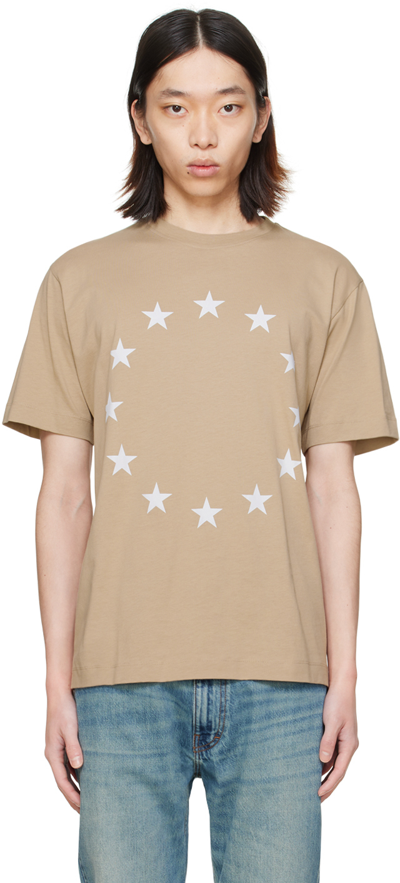 Etudes Studio Beige Wonder Europa T-shirt In Sand