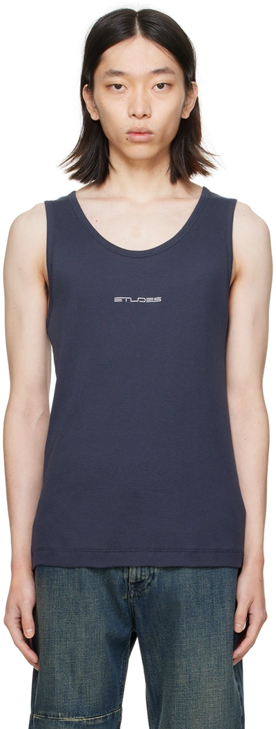 Etudes Studio Navy Pippen Tank Top