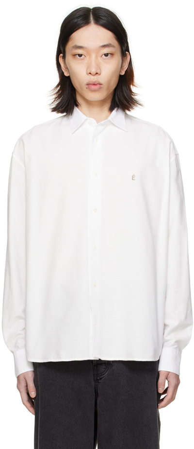 Etudes Studio White Lyrique Accent Shirt