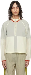 Ranra Off-white Hlaupa Track Jacket In Off White 0105