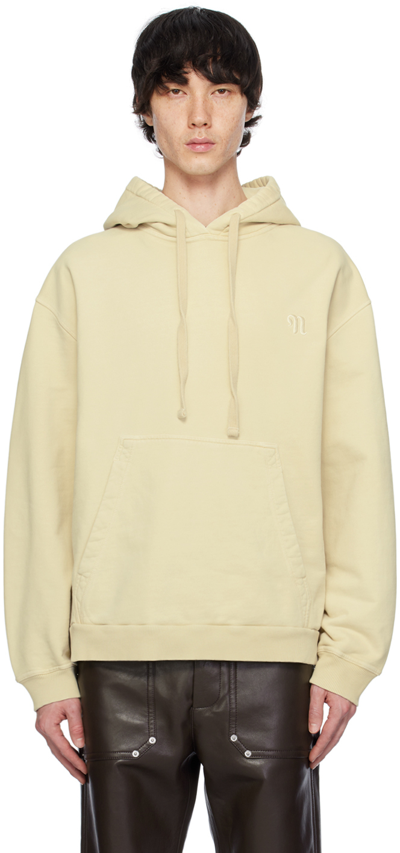 Nanushka Off-white Ever Hoodie In Shell