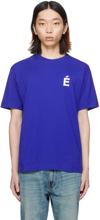 Etudes Studio Blue Wonder Patch T-shirt In Blue
