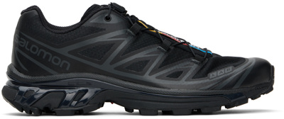 SALOMON BLACK XT-6 SNEAKERS