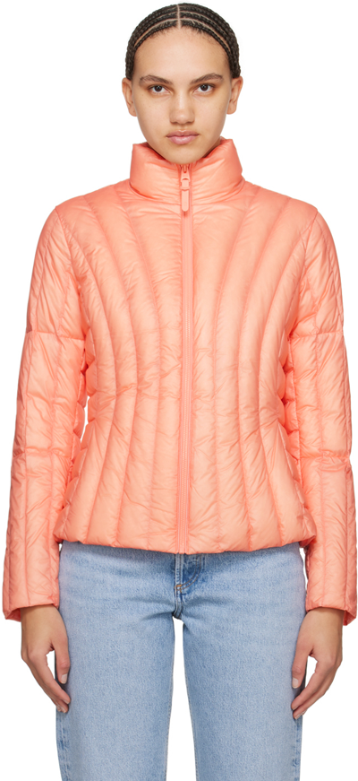 Mackage Pink Lany Down Jacket In Guava