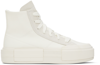 CONVERSE OFF-WHITE CHUCK TAYLOR ALL STAR CRUISE HI SNEAKERS