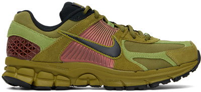 Nike Green Zoom Vomero 5 Sneakers In Pacific Moss/black-p