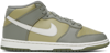 NIKE GRAY DUNK MID SNEAKERS