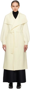 Mackage Beige Mai-nv Coat In Cream