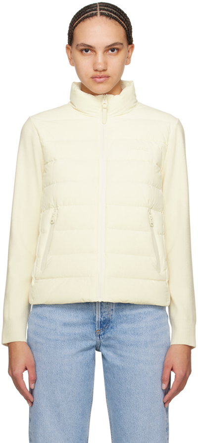 Mackage Beige Oceane-city Down Jacket In Cream