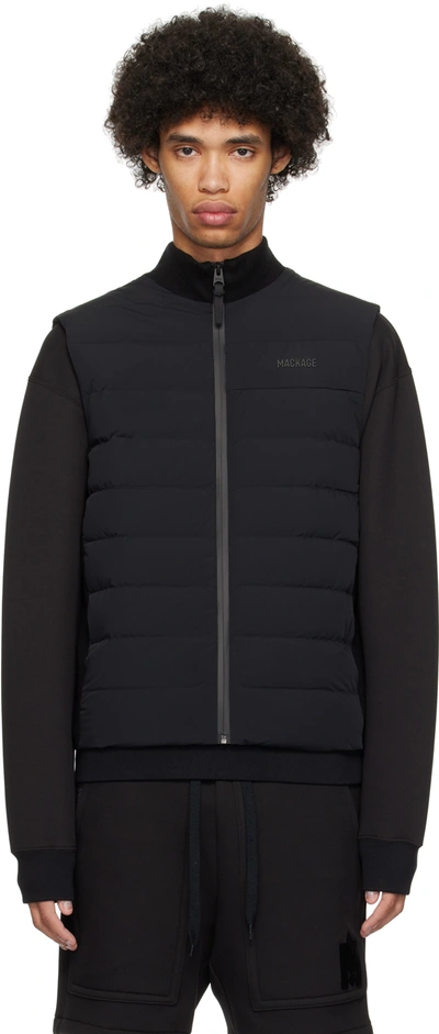 Mackage Black Jacob Down Vest